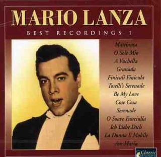 Mario Lanza Best Recordings New CD