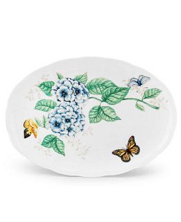 Lenox Butterfly Meadow Large Oval Platter   Casual Dinnerware   Dining