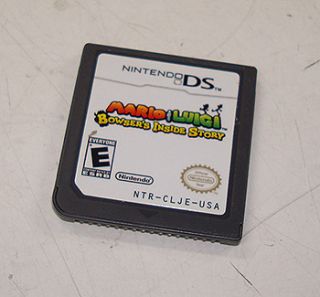 Mario Luigi Bowsers Inside Story Nintendo DS 2009 Rated E Cartridge