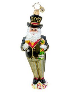 Christopher Radko Christmas Ornament, New Years Nick 2012
