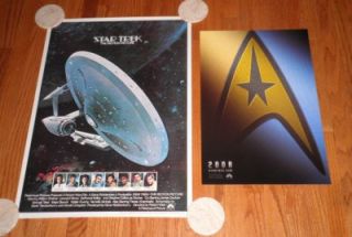 This is a lot of TWO (2) original studio issued STAR TREK promotional