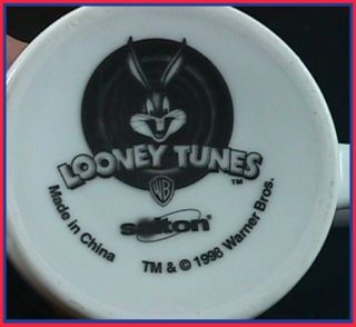 Bugs Bunny Looney Tunes 1998 Warner Brothers Mug New WB