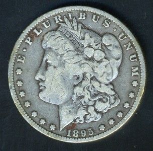 United States 1895 O Morgan Silver Dollar as Shown