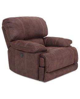 Fabric Power Recliner Chair, 44W x 42D x 41H   furniture