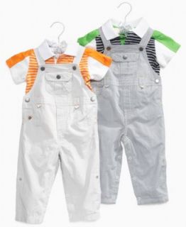 First Impressions Baby Set, Baby Boys Multicolor Polo and Plaid