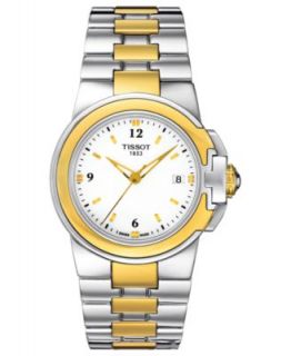 Tissot Watch, Womens Swiss Two Tone Stainless Steel Bracelet 42mm