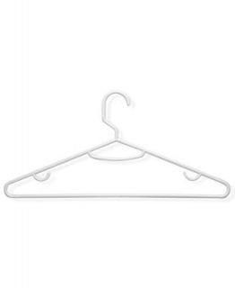 Honey Can Do Clothes Hangers, 60 Pack Recycled Lightweight White