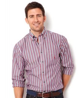 Nautica Shirt, Wrinkle Resistant Wide Stripe Shirt