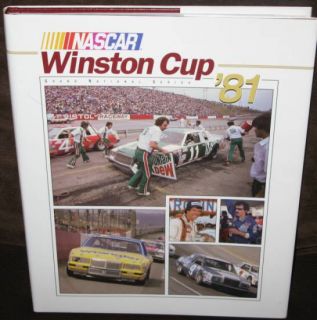 NASCAR Winston Cup Grand National Series Yearbook 1981 HC w DJ Umi
