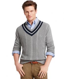 Izod Sweater, American Prep Tennis Sweater   Mens Sweaters