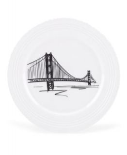 Lenox Dinnerware, Tin Can Alley New York Accent Plate   Casual