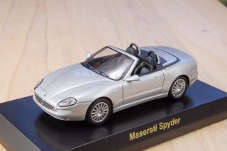 Kyosho 1 64 Maserati Spyder Silver Color Brand New
