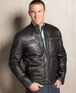 Marc New York Jacket, Boston Leather Motorcyle Jacket