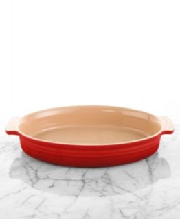 Le Creuset Enameled Stoneware Oval Dish, 9 1/2   Cookware   Kitchen
