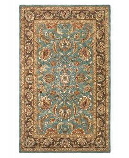 MANUFACTURERS CLOSEOUT Safavieh Area Rug, Heritage HG812B Blue/Brown