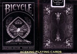 Deck Bicycle Shadow Masters Playing Cards Ellusionist