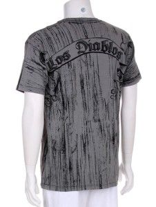 Mens Los Diablos Design Graphic New Fashion Cotton T Shirt