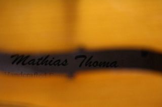 Mathias Thoma Handcrafted European BD 100 BD100 4 4 Electric Violin