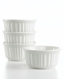 Corningware Ramekins, French White Set of 4