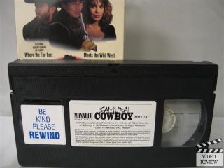 Samurai Cowboy VHS Hiromi Go Robert Conrad Matt McCoy