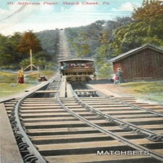 Mauch Chunk PA MT Jefferson Plane Railroad Postcard