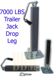 7000 lbs Trailer Boat RV Jack Tongue Drop Leg Weld On