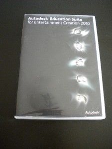 Maya Autodesk Education Suite for Entertainment Creation 2010