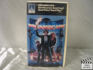 Dreamscape VHS Dennis Quaid Max Von Sydow