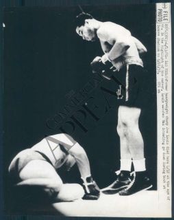 CA Photo BAP 701 Joe Louis V Max Schmeling Boxers 1938 Sports Boxing