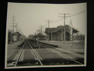 1930 Massapequa Li NY Long Island New York Railroad Station LIRR Photo