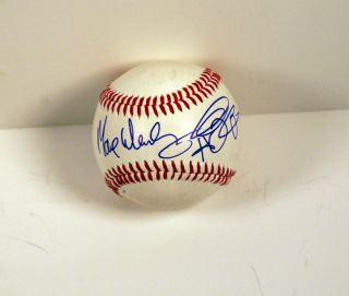 MAX WEINBERG SIGNED AUTOGRAPH BASEBALL W/ SKETCH BRUCE SPRINGSTEEN E