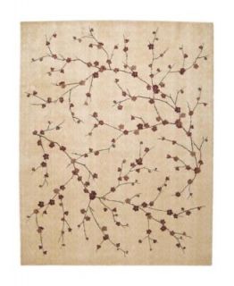 Nourison Area Rugs, Somerset Collection ST74 Latte Blossom   Rugs