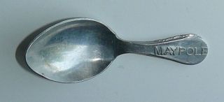 WILDWOODHOME Maypole Thin Aluminum Caddy Type Souvenir Collector Spoon