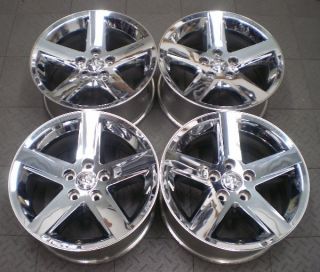Full set of four (4) wheels from a used 2009 2012 Dodge Ram 1500