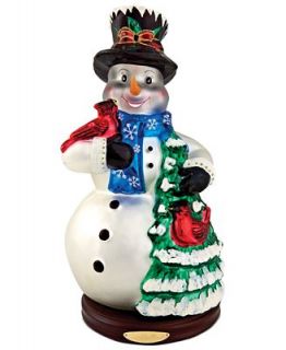 Christopher Radko Collectible Figurine, Glass Snowman