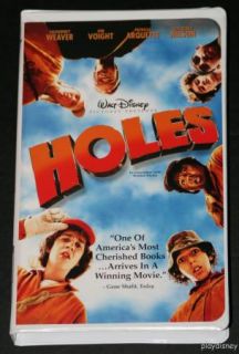 Walt Disneys Holes VHS Family Action Adventure
