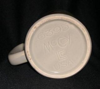 Vintage Original McCoy Pottery Labrador Retriever Stein Tankard Mug