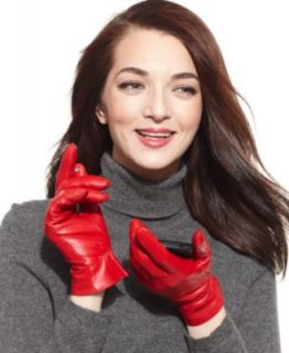 Charter Club Gloves, Cashmere Lined Leather Gloves
