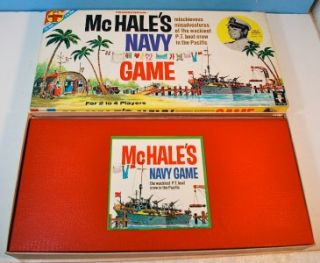 McHales Navy Game Transogram Board Game Vintage 1962