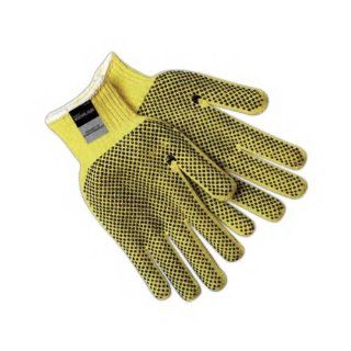 MCR Safety Memphis Glove Kevlar Plus string knit gloves, PVC dots both