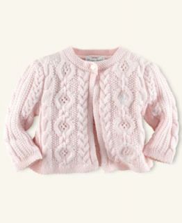 Ralph Lauren Baby Sweater, Baby Girls Cabled Cardigan   Kids