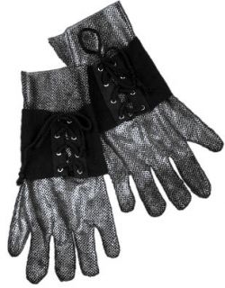 Medieval Renaissance Knight Faux Chain Mail Armor Costume Gloves