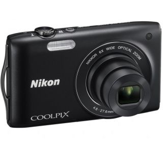 Nikon Coolpix S3200 16 0 Megapixels Digital Camera Black 0018208927128