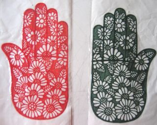10 Henna Rubber Stencil Stencils Mhendi Mehndi Tattoo Design Designs