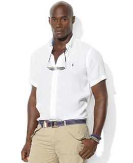 Polo Raph Lauren Big and Tall Shirt, Classic Fit Military Shirt