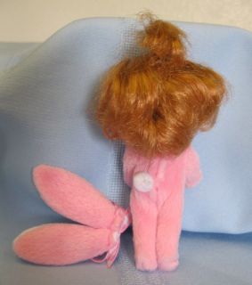 Mattel Friend of Kelly Melody Doll in Plush Furry Pink Bunny Costume
