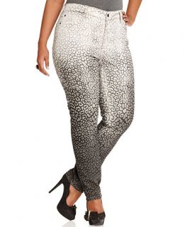 Not Your Daughters Jeans Plus Size Jeans, Sheri Printed Skinny   Plus
