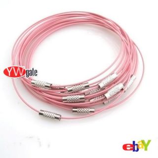 Shipping Mixed Steel Memory Wire Bracelet Chokers Cords 22cm
