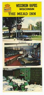 The Mead Inn Wisconsin Rapids Wisconsin Best Western 1960S