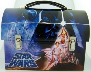 Luke Leia Lunchbox Tin Kids Meal Pail Collectable Keepsake Box